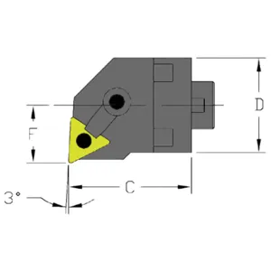 ULTRA-DEX USA MH32 MTUNR4-CFT Boring Bar | AH3VYC 33NG91