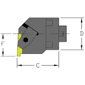 ULTRA-DEX USA MH28 NEL3-CFT Boring Bar | AH3VWM 33NG54