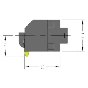 ULTRA-DEX USA MH32 MTHOL4-CFT Boring Bar | AH3VYA 33NG89