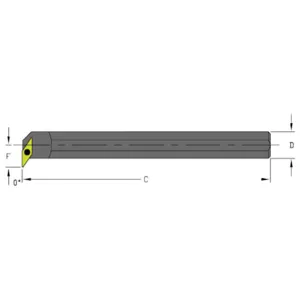 ULTRA-DEX USA S12Q SVFBR2 Boring Bar | AH3WGN 33NJ87