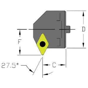 ULTRA-DEX USA SH20 SDNCR3 Boring Bar | AH3WPC 33NL40