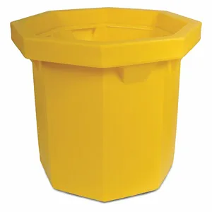 ULTRATECH 1043 Spill Collector, Flat Bottom Model, With Drain, 34 x 34 x 27.3 Inch Size, 66 Gal. Capacity | CM8AXU