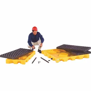 ULTRATECH 1090 Spill Deck System, 6 Drums, Yellow | CM8AXY