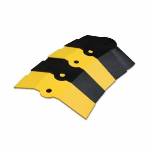 ULTRATECH 1831 Cable Protector Extension, 14.125 Inch Size, Medium, Black And Yellow | CM8AWZ