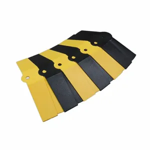 ULTRATECH 1841 Cable Protector Extension, 14.125 Inch Size, Large, Black And Yellow | CM8AXD