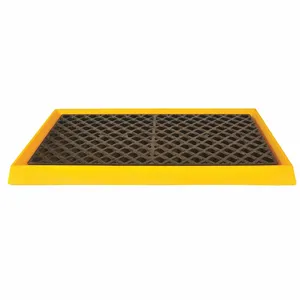 ULTRATECH 2352 Containment Tray, With Grate, Yellow | CM8ALT