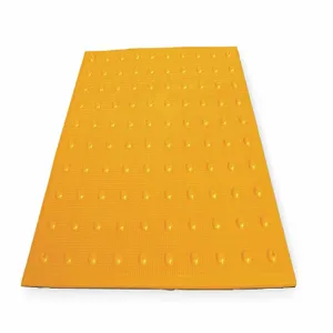 ULTRATECH 753 Yellow Retrofit Ada Warning Pad, 3 Ft. x 2 Ft. x 3/8 Inch Size | CH6MQN 3EXA1