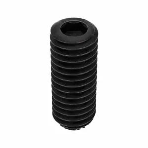 UNBRAKO U07890.037.0100 Socket Set Screw Knurled Cup, 3/8-16 Thread Size, 1 Inch Length, 100Pk | AE7EDZ 5XCX4