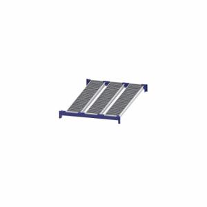 UNEX FLOW CELL RR99S2R4X6-L Gravity Flow Shelf, Tilt, 48 Inch x 72 Inch x 2 5/8 Inch, 3000 lb Shelf Capacity, Steel | CU7EKQ 46KG70