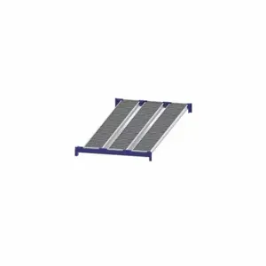 UNEX FLOW CELL RR99S2R4X8-L Gravity Flow Shelf, Tilt, 48 Inch x 96 Inch x 2 5/8 Inch, 3000 lb Shelf Capacity, Steel | CU7EKG 46KG73