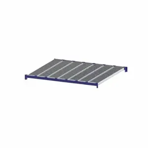 UNEX FLOW CELL RR99S2R8X6-L Gravity Flow Shelf, Tilt, 96 Inch x 72 Inch x 2 5/8 Inch, 3000 lb Shelf Capacity, Steel | CU7EKK 46KG82