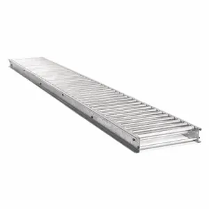 UNEX SPAN TRACK 99S5R121X96 Flow Rack Conveyor, 12 Inch Overall Width, 40 lb/ft, Roller, 8 ft, Steel | CU7ENX 46KH82