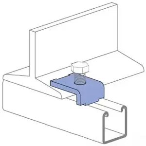 UNISTRUT P1386-HG Beam Clamp, Hot Dipped Galvanized | CF6FRY