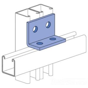 UNISTRUT P1934-EG Winkelbeschlag, 4-Loch, 90-Grad-Winkel, galvanisch verzinkt | CF6GCW