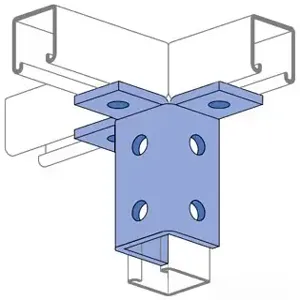 UNISTRUT P2228-HG Wing Shape Fitting, Hot Dipped Galvanized | CF6GAJ