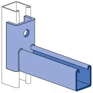 UNISTRUT P2232-HG Bracket, 12 Inch Size, Hot Dipped Galvanized | CF6GFD