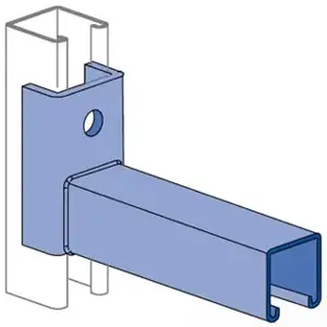 UNISTRUT P2232A-HG Bracket, 12 Inch Size, Hot Dipped Galvanized | CF6GFC