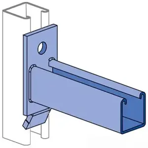 UNISTRUT P2515-HG Bracket, 18 Inch Size, Hot Dipped Galvanized | CF6GKF