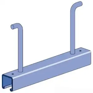 UNISTRUT P3754-HG Concrete Insert, Hot Dipped Galvanized | CF6HED