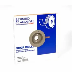 UNITED ABRASIVES-SAIT 80815 Shop Roll, 1x50 Yt-27 80x, 80815 | CU7EXJ 58CD68