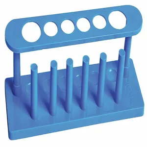 UNITED SCIENTIFIC TTHP01 Test Tube Rack, Blue | AF3YVC 8FX90