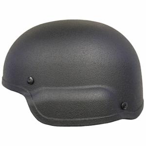 UNITED SHIELD ACH-MICH MIL -MIDCUT-BLKLG Level IIIA Mid Cut Helmet, L Fits Hat Size, Black, Aramid, 3/4 Inch Size Pad Thick | CU7FEC 29RL23