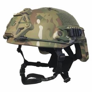 UNITED SHIELD SPEC OPS DELTA-Mid-IIIA-MLTCMXLG-GenII Ballistic Helmet, XL Fits Hat Size, MultiCam, Aramid, 3/4 Inch Pad Thick, Level IIIA | CU7FGC 54PD59