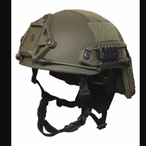 UNITED SHIELD SPEC OPS DELTA-GenII-IIIA-ODSM Ballistic Helmet, S Fits Hat Size, OD Green, Aramid, 1/4 Inch Pad Thick, Level IIIA | CU7FGA 53XU30