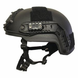 UNITED SHIELD SPEC OPS DELTA-Mid-IIIA-BLKLG-GenII Ballistic Helmet, L Fits Hat Size, Black, Aramid, 1/2 Inch Pad Thick, Level IIIA | CU7FGJ 54PD46