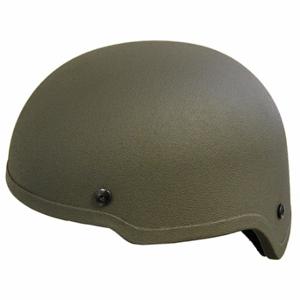 UNITED SHIELD SPEC OPS-IIIA-ODLG Level IIIA Low Profile Helmet, L Fits Hat Size, Suspension, OD Green, Aramid | CU7FGP 29RL38