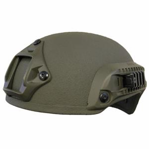 UNITED SHIELD SPRINT-IIIA-ODMD Level IIIA Combat Helmet, M Fits Hat Size, OD Green, Aramid, 1/2 Inch Size Pad Thick | CU7FDE 29RL49
