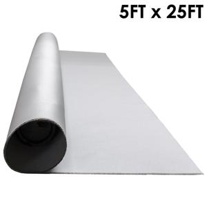 UNITHERM GSF-5x25 Fiberglass Cloth, Size 5 x 25 Feet, Grey Silicone Coated | CE2EYC