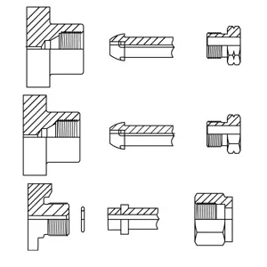 UNIWELD E1305 Nipple, 1/4 Inch, 18 Npt, 2-1/2 Inch Length | CD4TDG