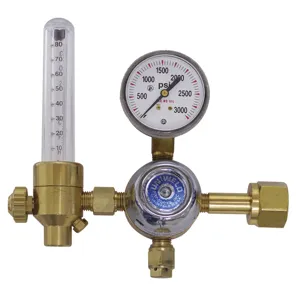 UNIWELD CEF1413 Flowmeter, Argon And Carbon Dioxide 580, 10-70 Flow Capacity | CD4TFW