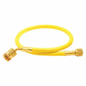 UNIWELD EZ5Y Anti-blowback Hose, Ez Turn, 60 Inch Length, Yellow | CD4TNA