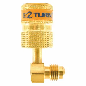 UNIWELD EZAB90 Anti-blowback Adaptor, Ez Turn, 1/4 X 1/4 Inch, 90 Degree | CD4TMD