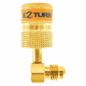 UNIWELD EZABM90 Anti-blowback Adaptor, Ez Turn, 1/4 X 5/16 Inch, 90 Degree | CD4TMF