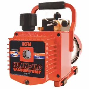 UNIWELD HVP8 Refrigerant Evacuation Pump, 8 Cfm Displacement, 3/4 Hp Hp, 15 Micron | CU7FLJ 53RJ44