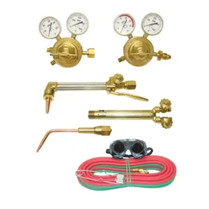 UNIWELD KR370-4 Oxyacetylene Outfit, Medium Duty, Class A Style | CD4RXF