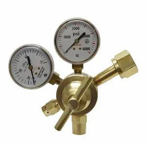 UNIWELD MRFG13 Flowgauge Regulator, 10-40 Flow Capacity, Heavy Duty | CD4TRP