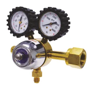 UNIWELD R1549 Co2 Regulator, Single Gauge, 1-1/2 Inch Size | CD4TJL