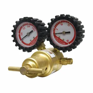 UNIWELD RMC100 Light/Medium Duty Acetylene Regulator A-Conn/CGA200, Single Stage, CGA 200 Inlet, 15 PSIg | CU7FJU 793RM6