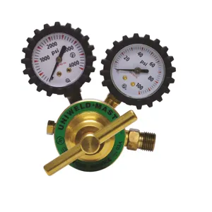 UNIWELD RSB2B Rs Regulator, Brass, 2-15 Psig | CD4UGM