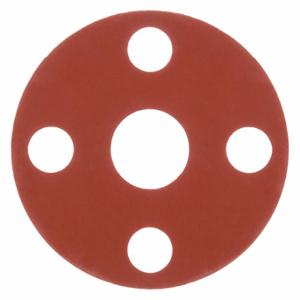 USA SEALING BULK-FG-1536 Flange Gasket, 1 Inch Pipe Size, 4 1/4 Inch Outside Dia, 1 5/16 Inch Inside Dia, Red | CU7HBP 742K48