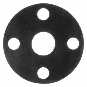 USA SEALING BULK-FG-621 EPDM Flange Gasket, 7-1/2 Inch Outside Diameter, Black | CF2HGX 55YZ90