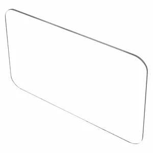 USA SEALING BULK-PD-431 Clear Plastic Dividers, 36 Inch Height, 1/8 Inch Thick, 60 Inch Width, Plastic, 3 Pack | CU7GVD 60EC81