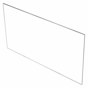 USA SEALING BULK-PD-7 Clear Plastic Dividers with Square, 36 Inch Height, 1/8 Inch Thick, 72 Inch Width | CU7GQR 56KV18