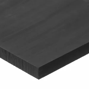 USA SEALING PS-EPVC-BK-3MMX12X12 Plastic Sheet, 0.118 Inch Plastic Thick, 12 Inch W x 12 Inch L, Black, 2 | CU7LTU 806DM9