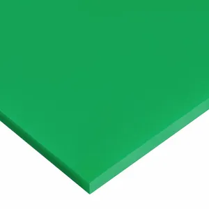 USA SEALING PS-EPVC-GN-6MMX48X48 Plastic Sheet, 0.236 Inch Plastic Thick, 48 Inch W x 48 Inch L, Green, 2 | CU7LYD 806DR7