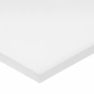 USA SEALING PS-EPVC-WH-12MMX12X12 Plastic Sheet, 0.472 Inch Plastic Thick, 12 Inch W x 12 Inch L, White, 2 | CU7KWA 806DX9